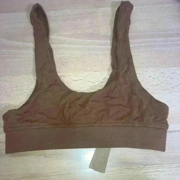 Skims Bralette Copper Brown Size XXS - Picture 2 of 9